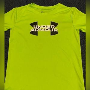 Under Armour Neon Green Dri-fit